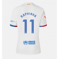 Barcelona Raphinha Belloli #11 Udebanetrøje Dame 2023-24 Kortærmet